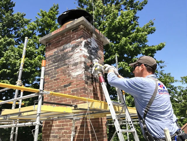 Structural chimney repair by La Habra Chimney Sweep in La Habra, CA